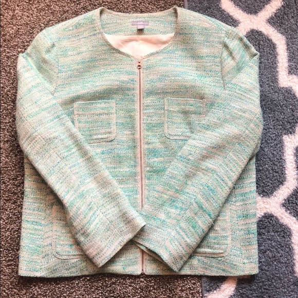 J. Jill zip crop jacket - Picture 1 of 7